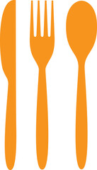 포크 수저 나이프 일러스트 Fork cutlery knife illustration