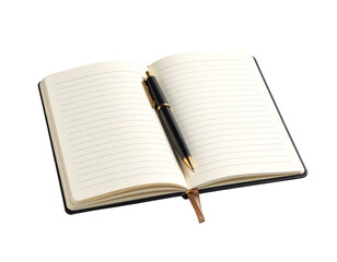 Mindfulness Journal with Pen – Self-Care Transparent Background PNG Clipart