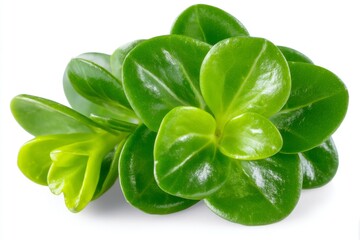 Microgreens are showcased in a stylish illustration on a white background with no distractions