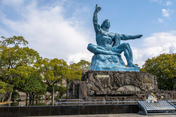 Fototapeta premium Hiroshima peace park, Japan