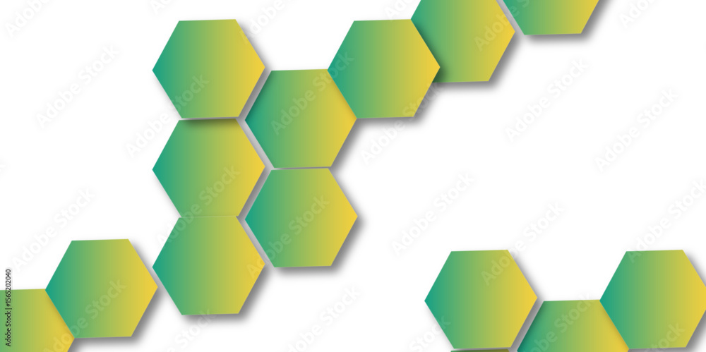 Poster purple hexagon 3d background texture. modern abstract polygonal pattern. honeycomb vector illustrati