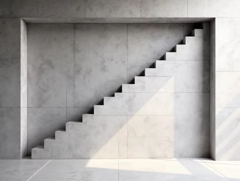 Linear Composition of Concrete Planes and Light Contrast