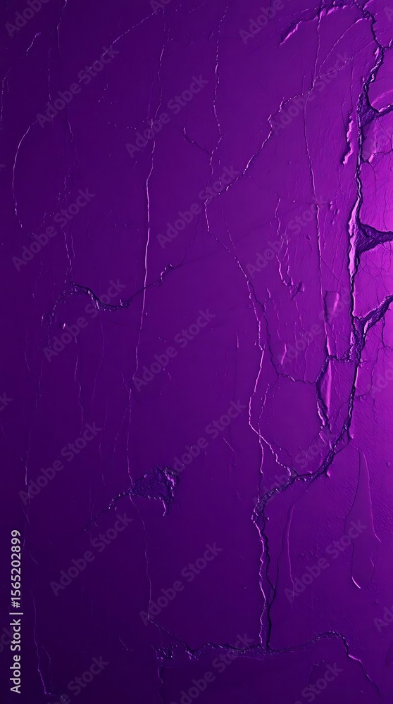 Poster textured purple surface with light and shadow creating dimension look