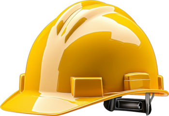 yellow hard hat