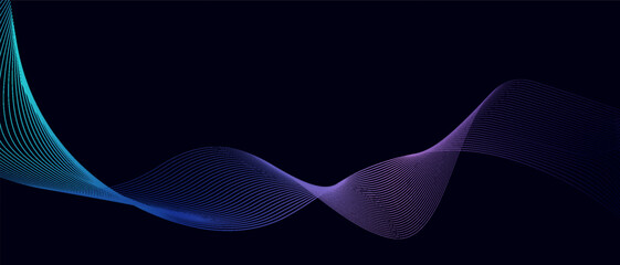 Abstract Digital Wave Background. Vector EPS 10