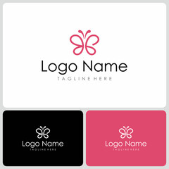 butterfly logo vector. logo templates
