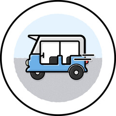 Land Transport Icons