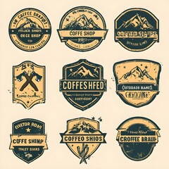 Vintage Badge Logo Bundle
