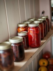 Rustic Jam Store Display