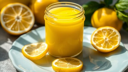 Fresh Orange Juice, Lemons, and a Mason Jar