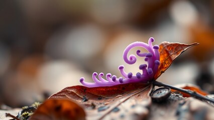 Nature's Fury: Vivid Flower Bud in Focus