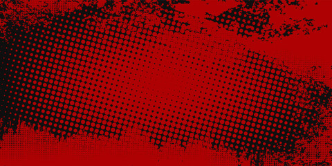 Grunge texture effect background. Distressed rough dark abstract textured. Black isolated on red. Graphic design element vintage style decoration concept grunge vector red black modern