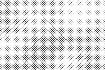 Abstract background with square dots. Halftone geometric background. Halftone retro 80s pattern. Minimal style retro dynamic
