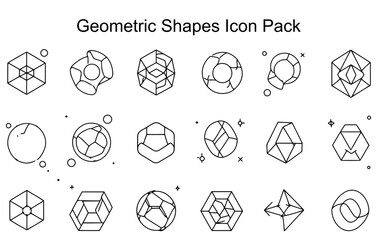 Geometric Shapes Icon Pack
