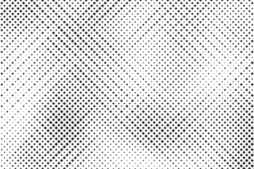 Abstract background with square dots. Halftone geometric background. Halftone retro 80s pattern. Minimal style retro dynamic