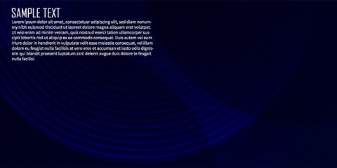 Modern Blue Abstract Background with Geometric Lines and Shapes