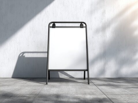 Blank Sandwich Signs For Custom Advertising Display In Outdoor Settings