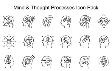 Mind & Thought Processes Icon Pack