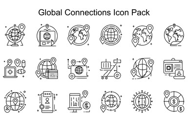 Global Connections Icon Pack