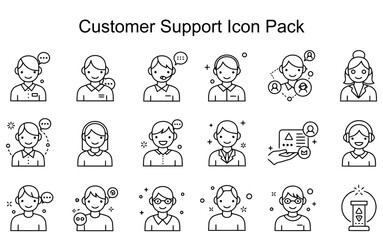 Customer Support Icons