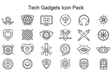 Tech Gadgets Icon Pack