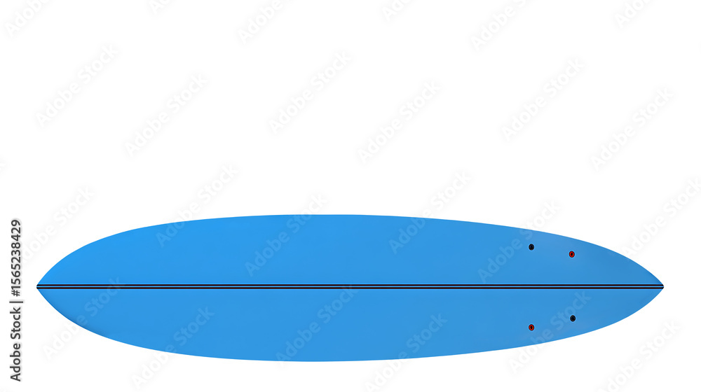 Fototapete a light blue symmetrical oval, split by two parallel dark lines, floats against a stark black backdr