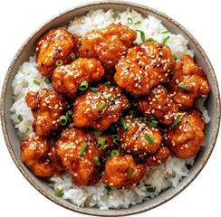 korean chicken bowl 