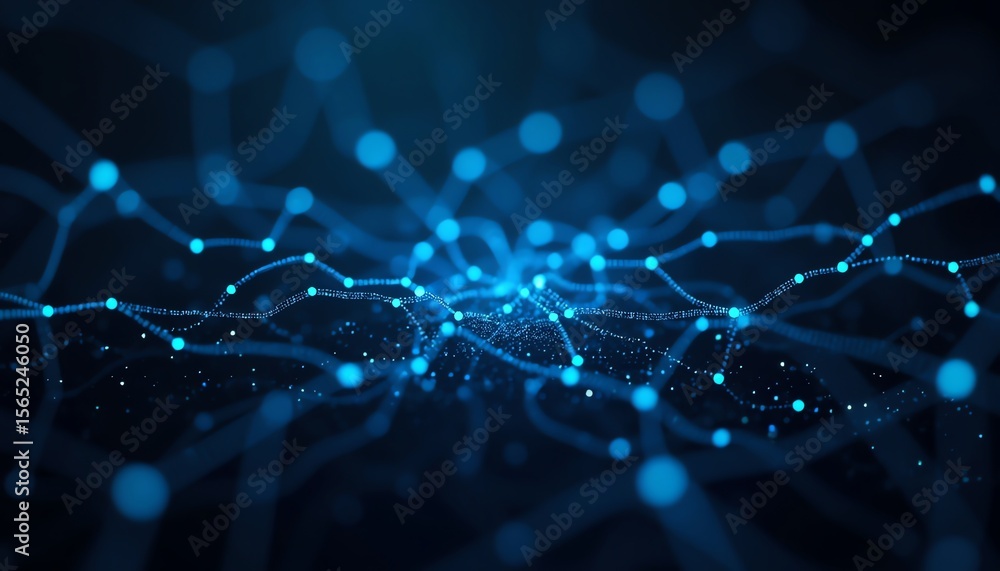 Aufkleber network connectivity abstract data stream communication backdrop