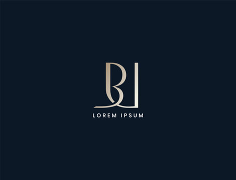 bu letter logo design, ub typography corporate business, ub initials