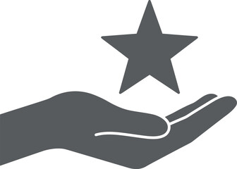 Golden dollar coin with shining stars symbolizing wealth and financial success