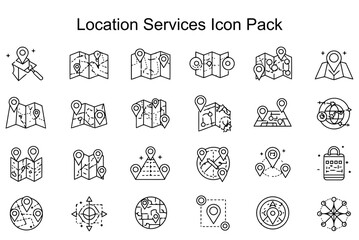 Location Services Icon Pack