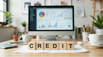 Best credit refers to a high credit score or premium credit services offering financial trust and better borrowing options with copy space
