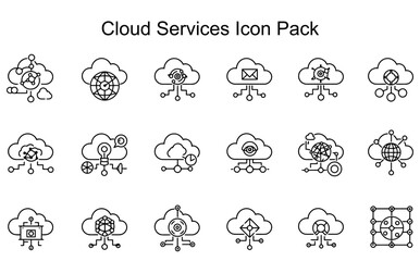 Cloud Services Icon Pack
