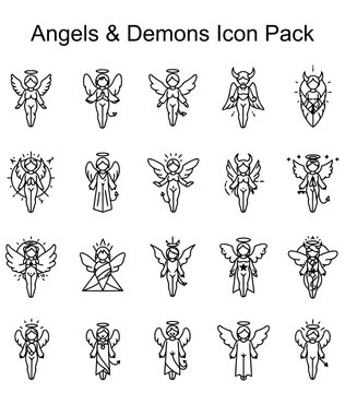Angels & Demons Icon Pack