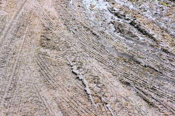 tire track