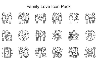 Family Love Icon Pack