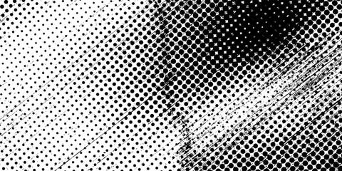 Vintage Halftone Background. Fade Distressed Overlay. Modern Texture. dots modern