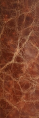 Obraz premium Close up of distressed brown leather texture showing natural grain