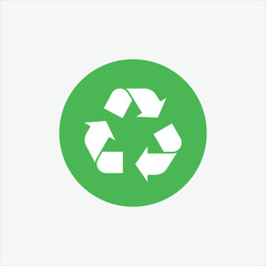 RECYCLING ICON VECTOR LOGO