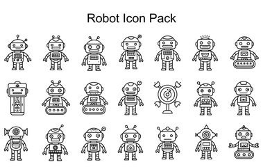 Robot Icon Pack