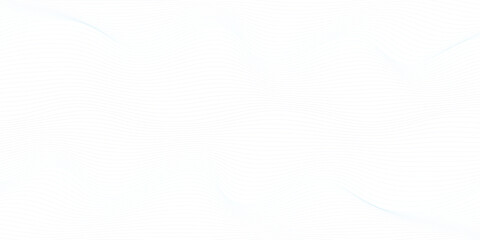 Abstract blue smooth wave on a white background. Dynamic sound wave. Design element. Vector illustration. 