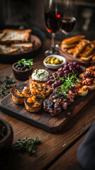 Colorful breakfast boards display an array of toppings on crusty bread. Fresh fruits, spreads, and garnishes create an inviting culinary experience perfect for brunch gatherings