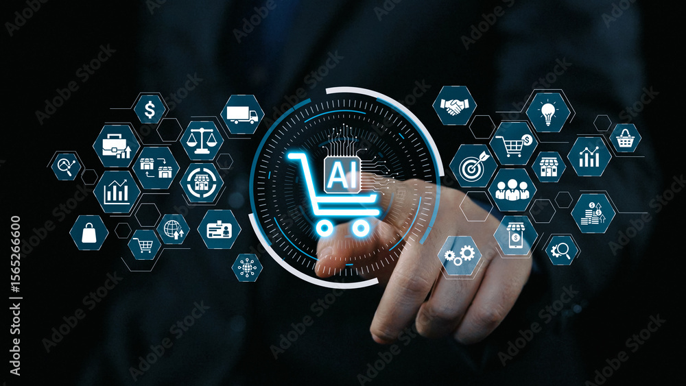 Poster ai transforms ecommerce by enabling smart product recommendations, ai automated shopping decisions, 