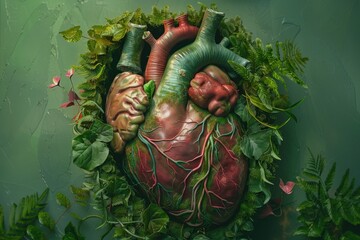 This Beautiful Image Illustration is Illustrate for World Organ Donation Day