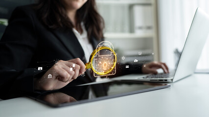 Cyber security safeguards data and systems. Cyber security uses AI, digital security protects...