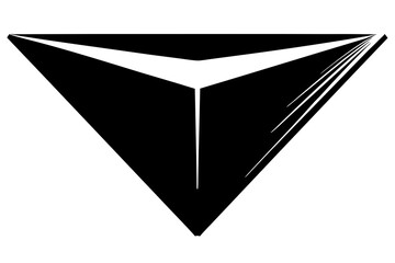 Modern Inverted Triangle Logo &ndash; Bold Minimal Vector Design