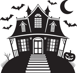 house, castle, building, vector, home, cartoon, town, illustration, architecture, city, icon, halloween, art, design, fairy, silhouette, old, medieval, urban, drawing, roof, set, night, tower, fantasy