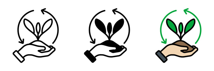 Afforestation is planting trees on barren land to restore ecosystems and reduce atmospheric carbon dioxide levels.