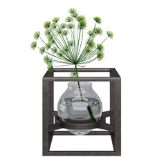 green plant in a vase