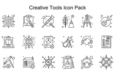 Creative Tools Icon Pack